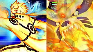 NxB NV: Naruto (Kurama Mode) Moveset Showcase | 2 Ultimates