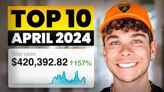 Top 10 Products To Sell In April 2024 | Shopify Dropshipping