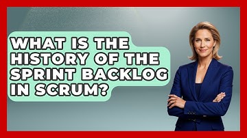 What Is The History Of The Sprint Backlog In Scrum? - The Project Manager Toolkit