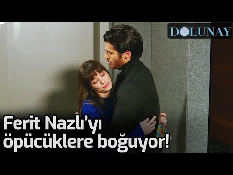 Ferit Nazlı'yı Öpücüklere Boğuyor - Dolunay