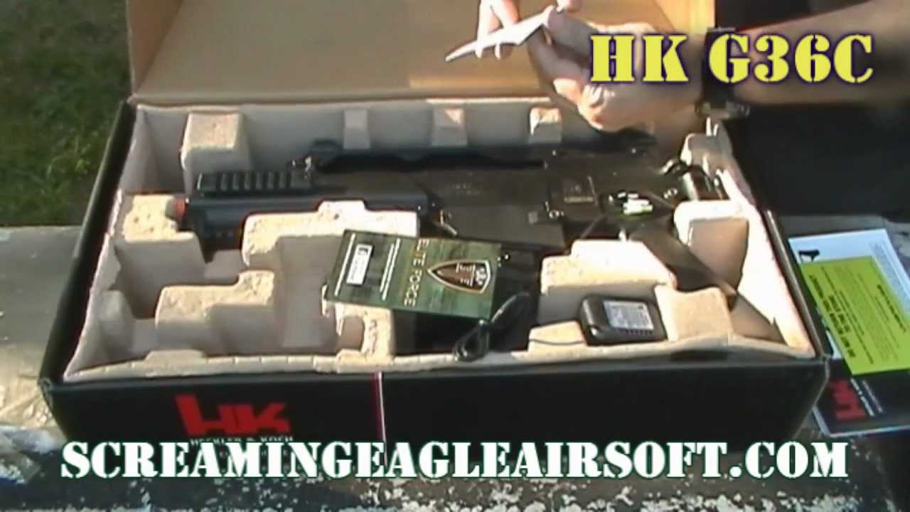 Umarex H K G36c Airsoft Aeg Review Youtube
