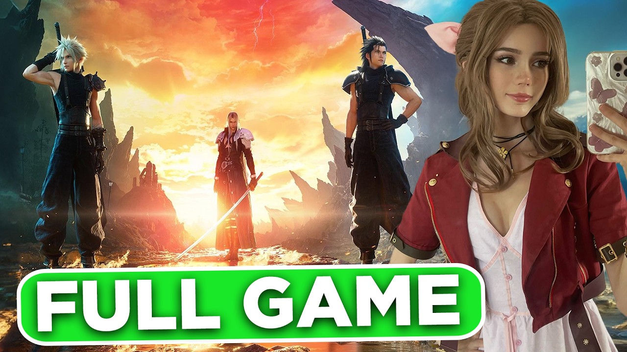 I PLAYED FF7 REBIRTH AS AERITH! (Full Playthrough)