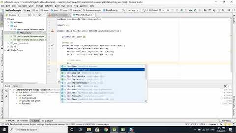 AndroidStudio tutorial - beginner | #7 | How to Android working with Listview