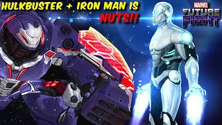 the ultimate IRON MAN COMBO! Hulkbuster Buffs are INSANE - Marvel Future Fight