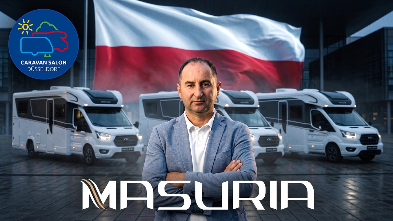 Die Polen kommen – und wie! Masuria Wohnmobile auf dem Caravan Salon 2026