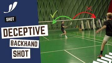 How to play a beautiful BACKHAND DECEPTION tutorial | Basic Feather