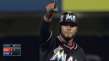 MIA@NYM: Valdespin ties the game with two-run single