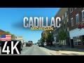 Road Tour – Driving POV into Cadillac, Michigan, USA - Downtown Cadillac