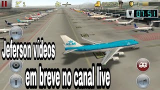 Em breve no canal  live  do jogo de aeroporto na torre de controle ✈️ screenshot 1