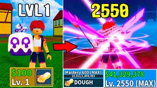 Blox Fruits Noob to Max Awakening Dough Katakuri and Full Cyborg V4 Awakened