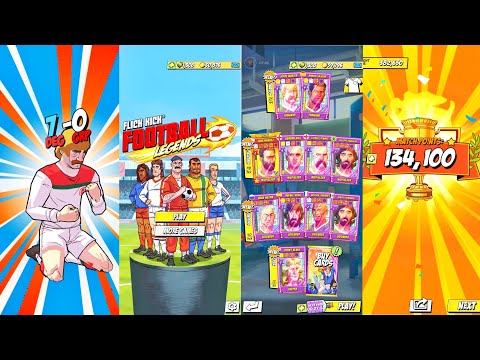 Football Legends ⚽ GamePlay 4K Android Trailer ⚽ Flick Kick PikPok