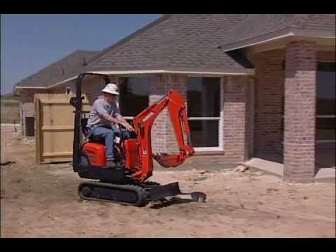 Compact excavator rental