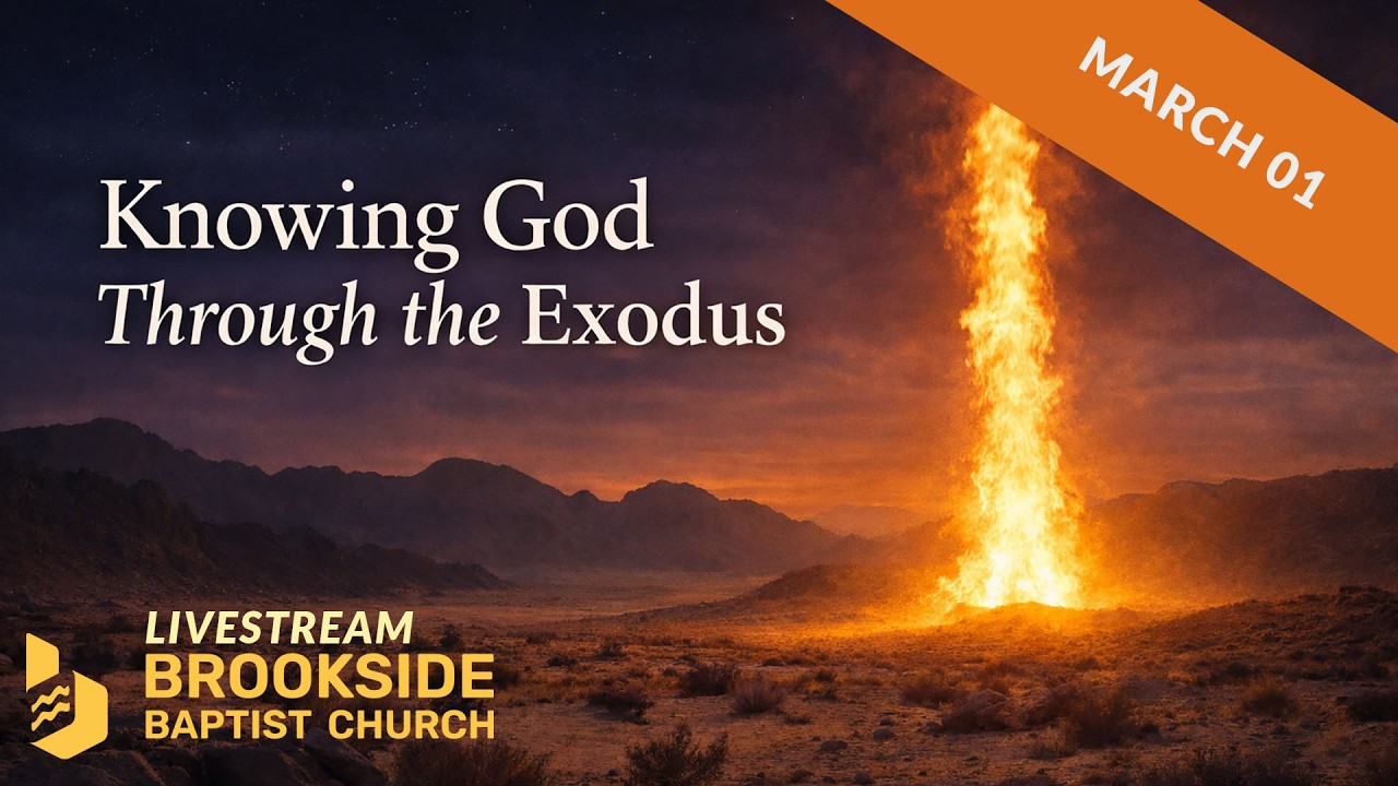 Mar 01 2026 - Knowing God through the Exodus