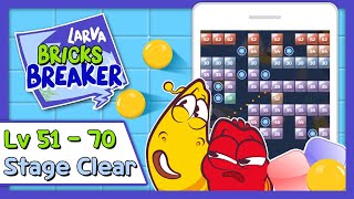 🅶🅰🅼🅴▶ Larva Bricks Breaker I 51-70 I Original Game Play I Official Game Video screenshot 4