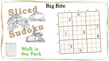 Sliced Sudoku Puzzle Pack : Big Bite by BremSter