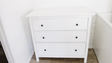 How To Assemble IKEA Hemnes 3-Drawer Chest