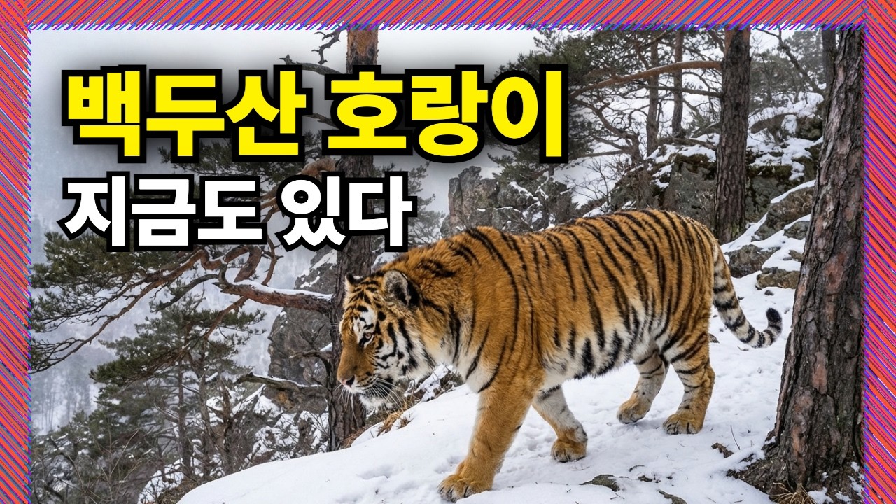 백두산호랑이 사냥해서 살고 있는 북한 주민 / 탈북이야기