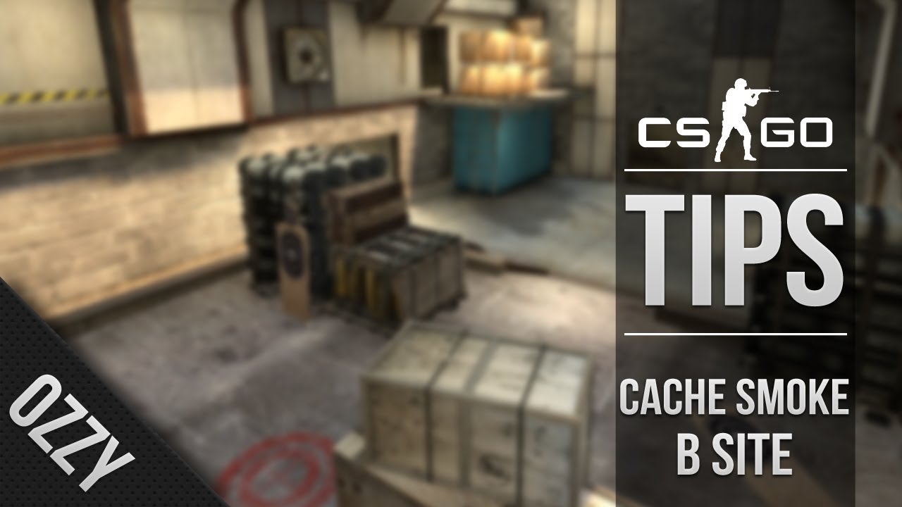CS:GO Tips: B Site smoke on Cache - YouTube