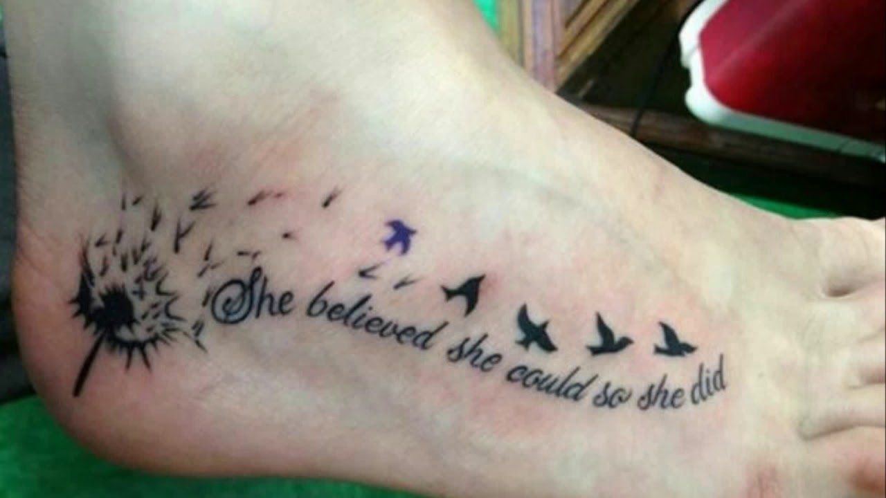 30 Best Foot Tattoo Quotes for 2022