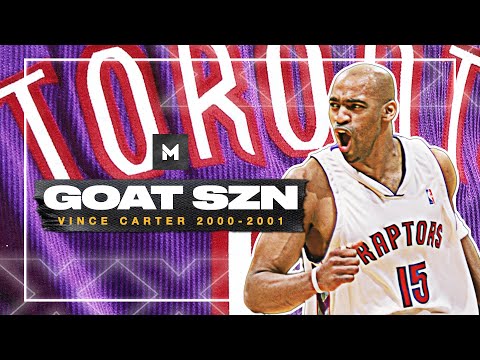 When Vince Carter Was The GREATEST SHOW On Earth 2000 01 Highlights GOAT SZN