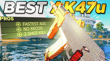 NEW AGGRESSIVE AK74u.. BETTER THAN MP5! (Best AK74u Class) - Cold War Best Class Setups [COD BOCW]