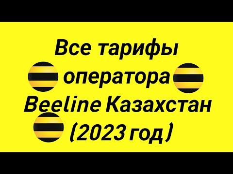 Все тарифы оператора Beeline Казахстан (2023 год)