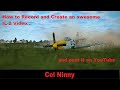 IL-2 How to Record and Create an IL-2 video for YouTube