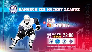 BANGKOK ZEUS vs BIG BULLS | Bangkok Ice Hockey League 2024 : Game 6