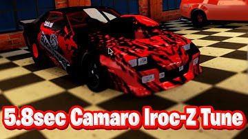 CONSISTENT 5.9/5.8 BEST Camaro Iroc-Z Tune | No Limit Drag Racing 2.0