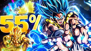 ONE COPY IS ALL YOU NEED LR PHY Super Gogeta Blue 55 First Look Dragon Ball Z Dokkan Battle