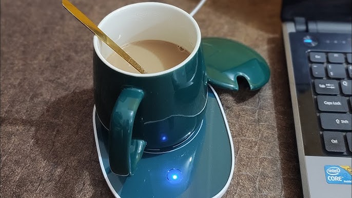 coffee mug warmer cup heated smart with auto shut off 12v power 25