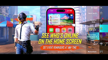 Add Widget To Home Screen|New Feature|Pubg Mobile|chuzi Gaming