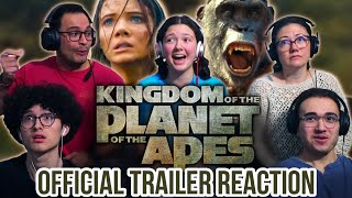 KINGDOM of the PLANET OF THE APES TRAILER REACTION! | “What a Nightmare!"