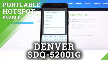 How to Use Portable Hotspot on DENVER SDQ-52001G – Network Sharing