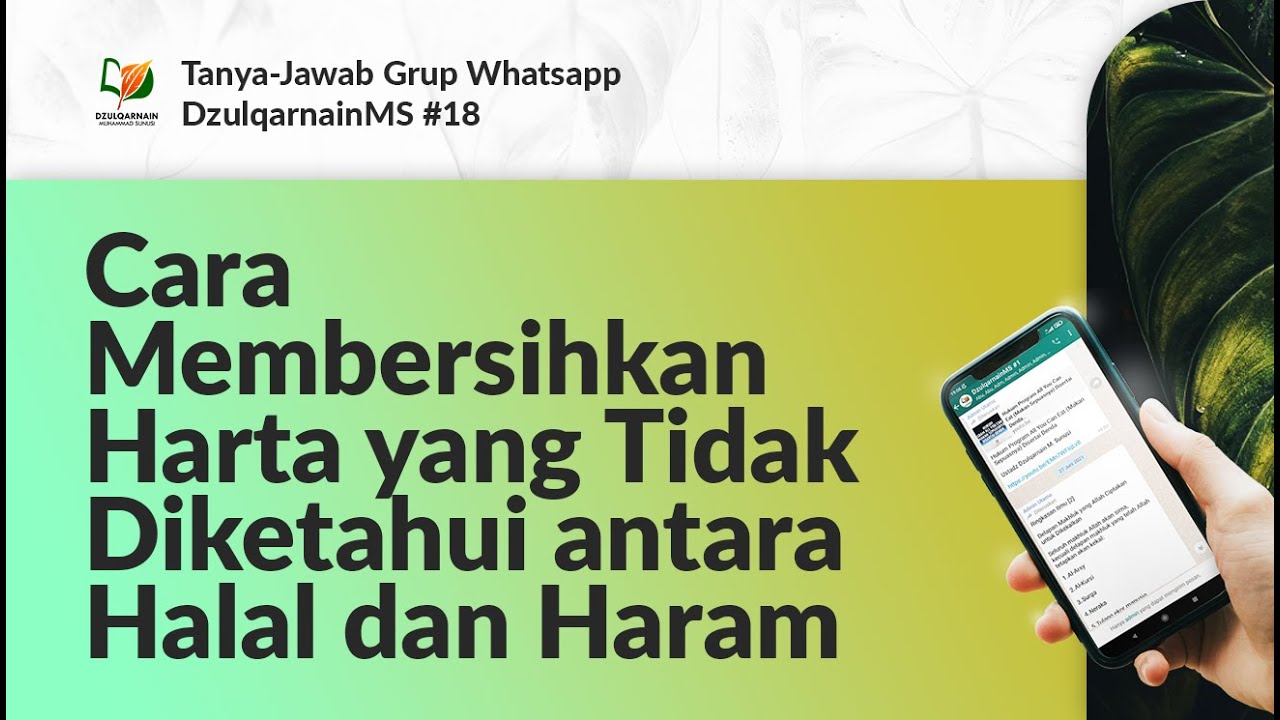 ⁣Cara Membersihkan Harta yang Tidak Diketahui antara Halal dan Haram