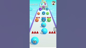 Ball Run 2048 Android,iOS Gaming Level 18 19