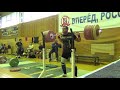 Dmitry klokov 260 kg pause slav back squat 2013