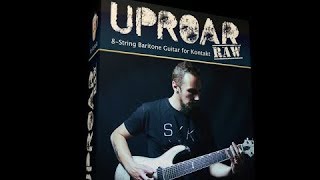 Chocolate Audio - Uproar RAW 8-String Baritone Guitar - Первый тест