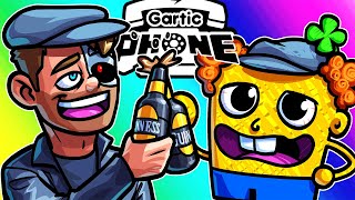 Gartic Phone Funny Moments  Demonetized Video with Irish Spongebob!