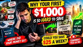 Why Your First $1,000 Is So Hard to Save 💸 | The $25/Week Money Challenge
