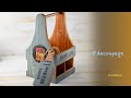DIY Wooden Beer Caddy | Rustic & Cool Gift for Him