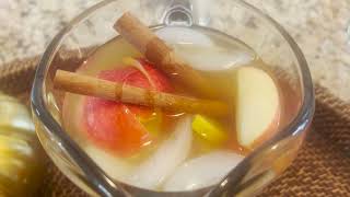 Fall Sangria Recipe \/ Thanksgiving Sangria\/ Spiked Apple Cider Apple Cider Mocktail 🍹🍎 punch recipe