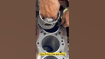 How to check piston ring end gap testing #shortsfeed #tricks #foryou #mechanic #amazing #2025
