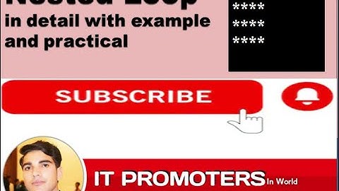 Nested Loop ||  C or C++ with Detail || Practical in Easy Urdu Hindi