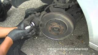 How to change Brake Pads & Rotors on a VW Polo