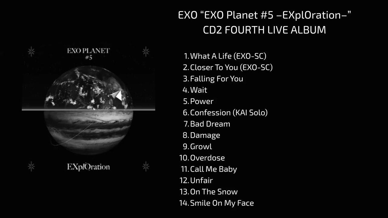 EXO PLANET #5 EXplOration 2枚組CD　韓国 EXO 