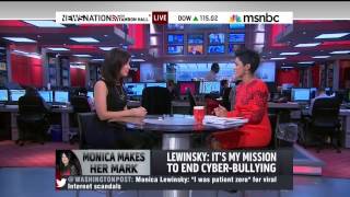MSNBC talks Monica Lewinski's return to public sphere