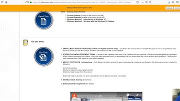 CIS 110 Week 1 Welcome Video
