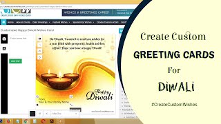 How to create online digital Diwali wishes card with Name & Photo free? screenshot 5