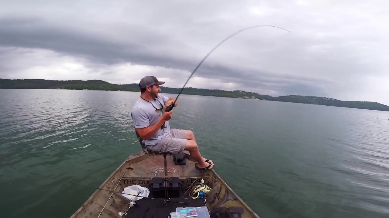 Fishing ( GoPro hero 5) Beaver Lake Arkansas Part One - YouTube
